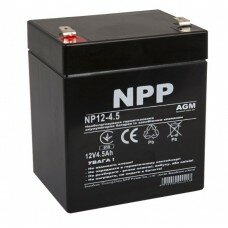 Аккумуляторная батарея NPP 12V 4.5 AH (NP12-4.5) AGM,T1