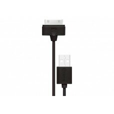 Кабель Nomi DC 09a USB 30-pin 0,9м Black (155776)