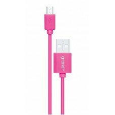 Кабель Grand USB - micro USB Pink (2000000502083)
