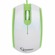 Мышь Gembird MUS-105-G White-green USB