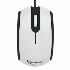 Мышь Gembird MUS-105 бело-черная USB