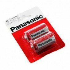 Батарейка Panasonic Red Zink C/LR14 BL 2 шт