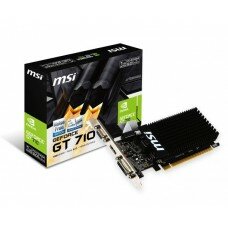 Видеокарта GF GT 710 1Gb DDR3 MSI (GT 710 1GD3H LP)