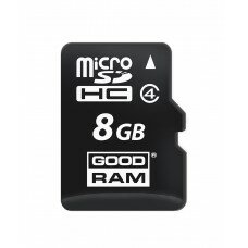Карта памяти MicroSDHC 8GB Class 4 GOODRAM (M400-0080R11)
