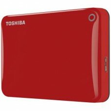 Накопитель внешний HDD 2.5" USB 500Gb Toshiba Canvio Connect II Red (HDTC805ER3AA)
