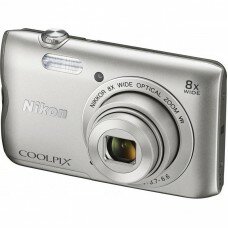Цифровая фотокамера Nikon Coolpix A300 Silver (VNA960E1) (официальная гарантия)
