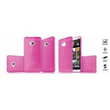 Чехол-накладка ITSkins ZERO.3 для HTC One M7 Pink (HTON-ZERO3-PINK)