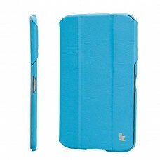 Чехол-книжка Jisoncase Premium Leatherette Smart Case для Samsung Galaxy Tab 3 (8.0) SM-T3100/SM-T3110/SM-T3150 Blue (JS-S31-03H40)